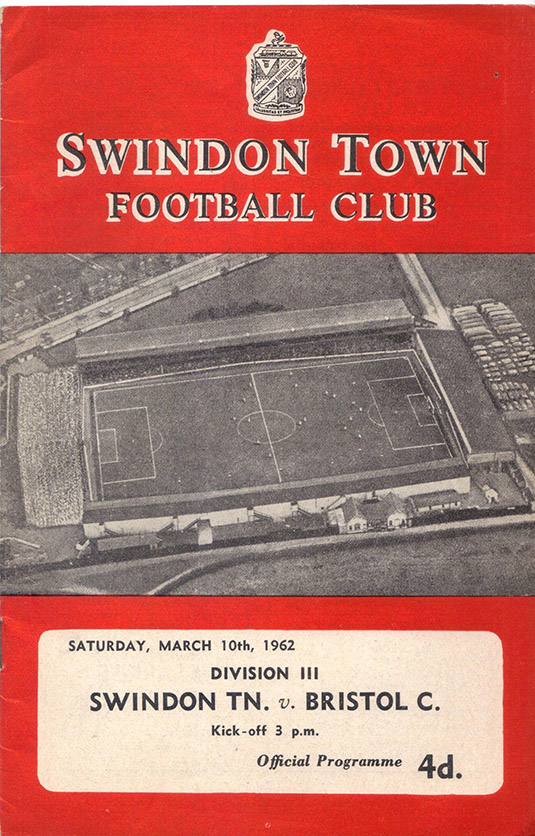 <b>Saturday, March 10, 1962</b><br />vs. Bristol City (Home)
